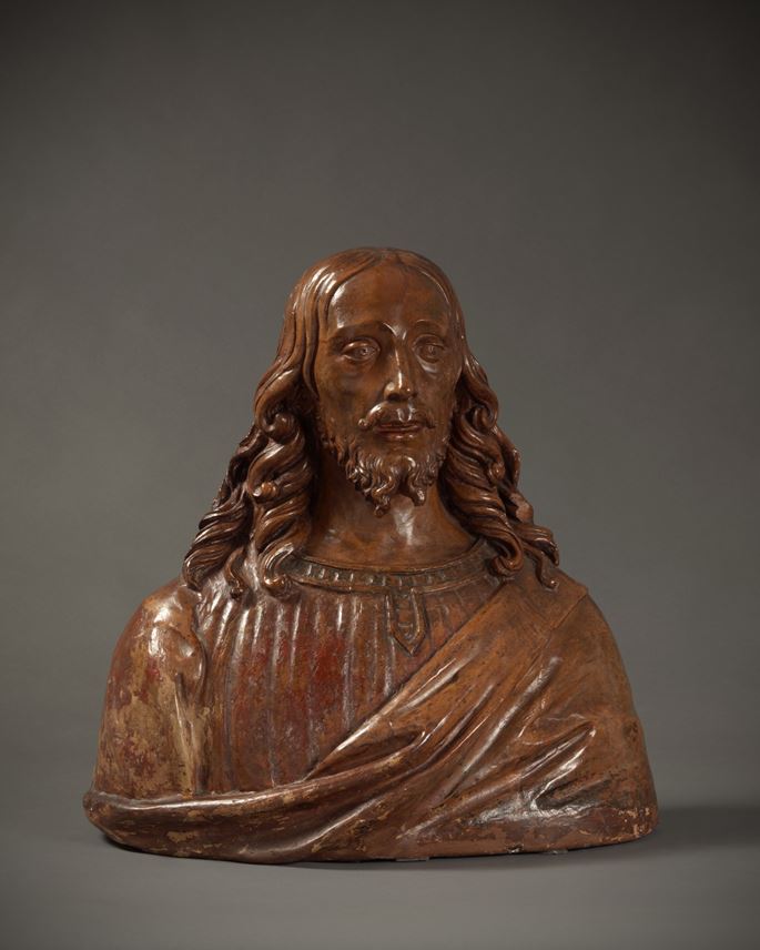Agnolo di Polo - Bust of Christ | MasterArt